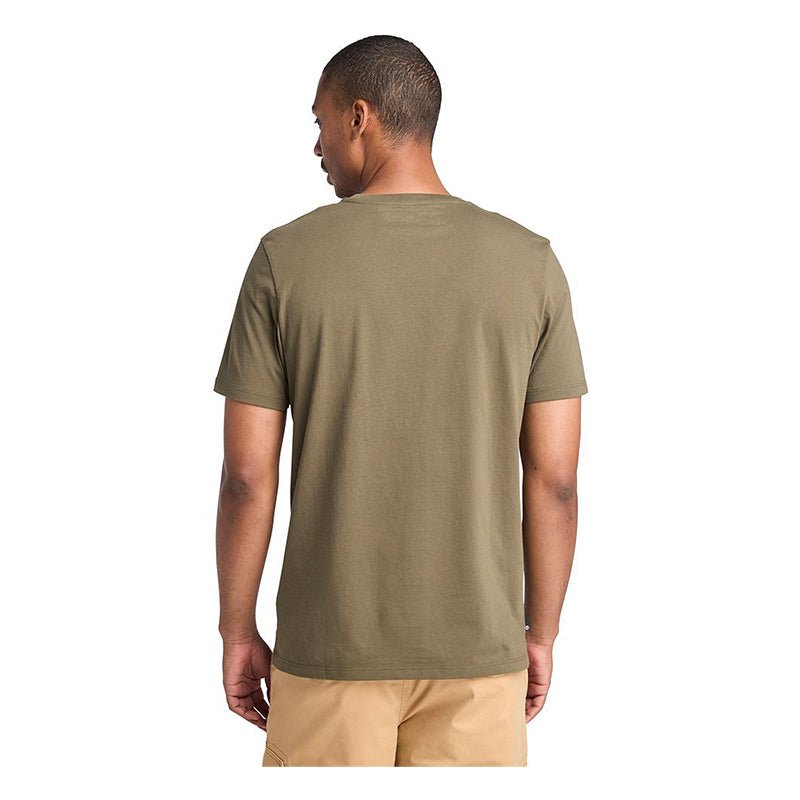 STACK LOGO Camo Short Sleeve Tee Leaf Green - Runner