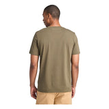 STACK LOGO Camo Short Sleeve Tee Leaf Green - Runner