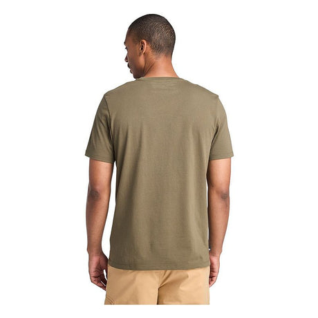 STACK LOGO Camo Short Sleeve Tee Leaf Green - Runner