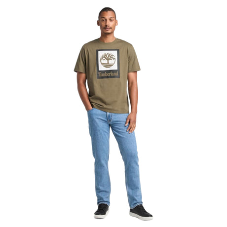 Stack Logo Colored Short Sleeve Tee - Runner