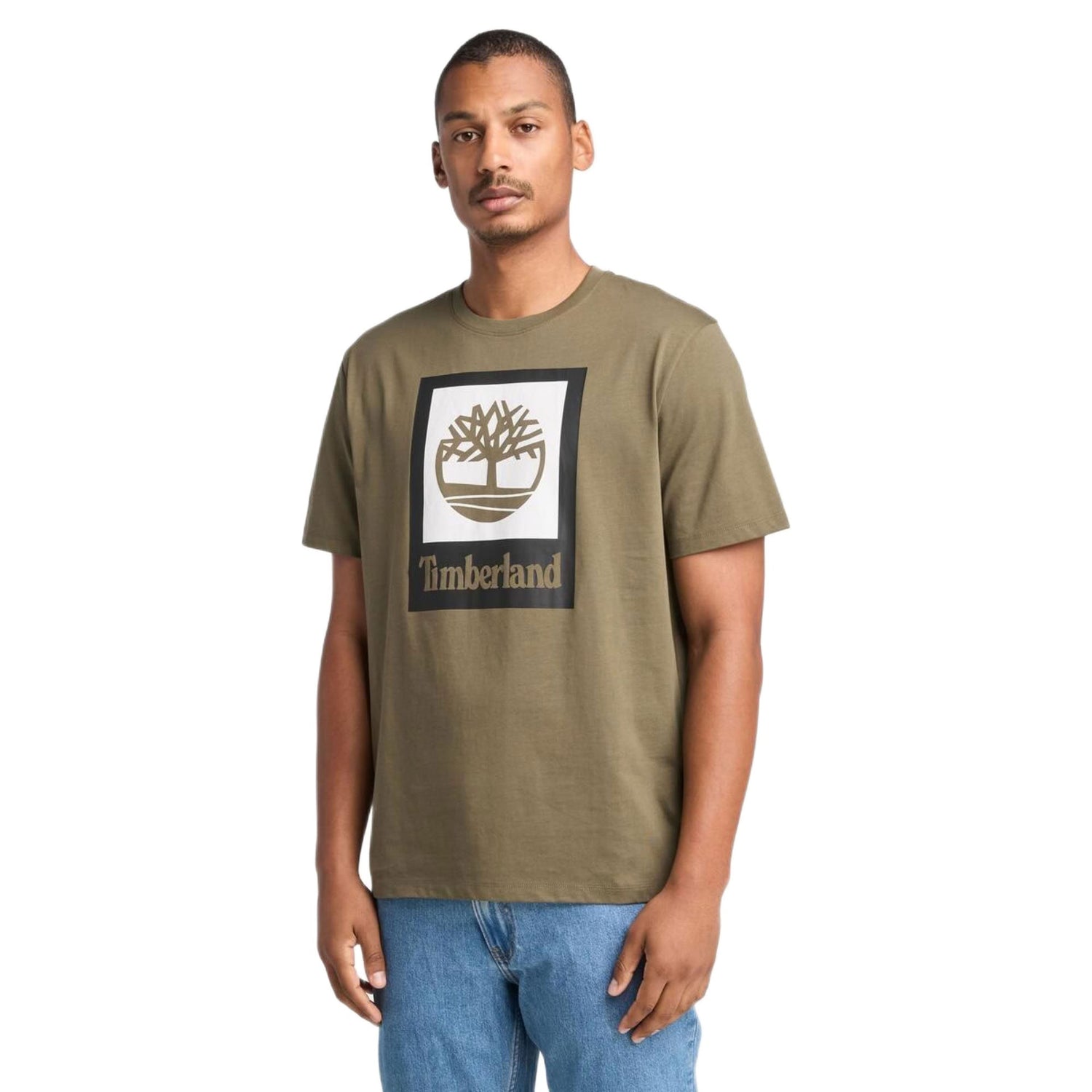 Stack Logo Colored Short Sleeve Tee - Runner