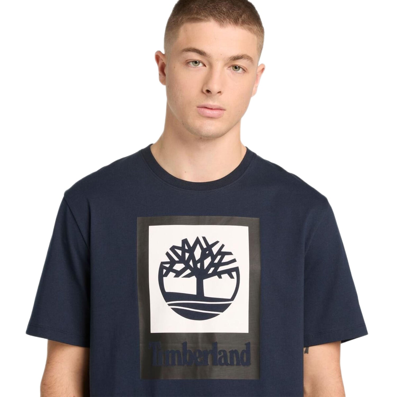 Stack Logo Colored Short Sleeve Tee - Runner
