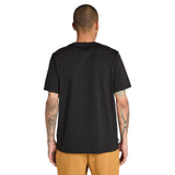 STACK LOGO Colored Short Sleeve Tee Black - Runner