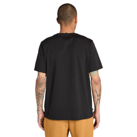 STACK LOGO Colored Short Sleeve Tee Black - Runner