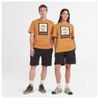 STACK LOGO Colored Short Sleeve Tee Wheat Boot - Runner