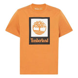 STACK LOGO Colored Short Sleeve Tee Wheat Boot - Runner