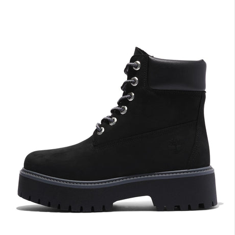 Stone Street 6 Inch Lace Up Waterproof Boot Jet - Runner