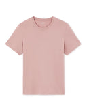 Straight Round Neck T-Shirt 100% Cotton - Purple - Runner
