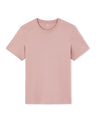 Straight Round Neck T-Shirt 100% Cotton - Purple - Runner