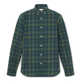 Stretch Poplin Check Shirt - Runner