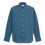Stretch Poplin Gingham Shirt - Runner