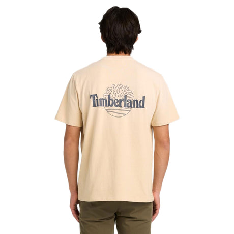 Sunfaded Back Tree Logo Graphic Hw Tee - Runner