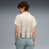 T7 Leo Luxe Relaxed Football Jersey Women - Runner