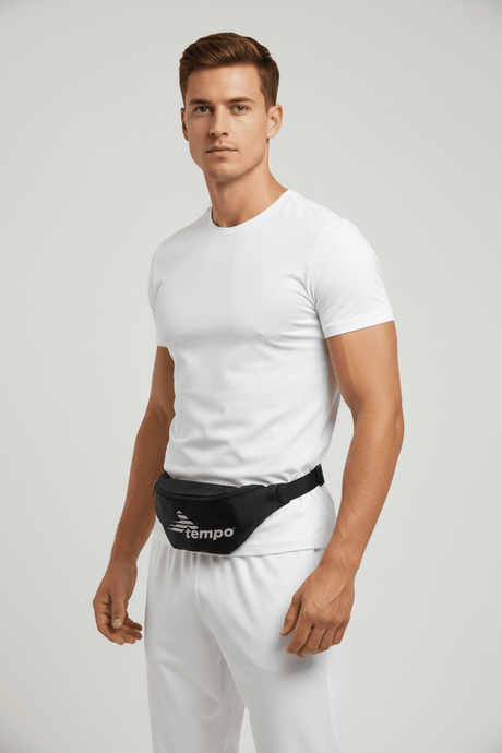 TEMPO ESSENTIALS WAIST BAG BLACK - Runner