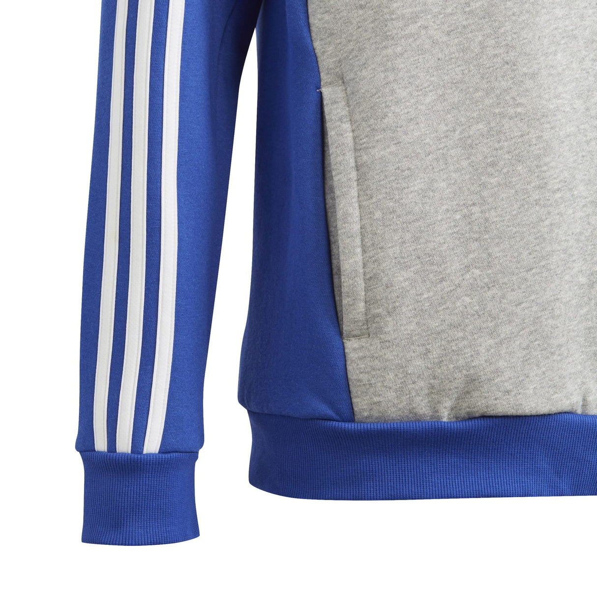 Tiberio 3 - Stripes Colorblock Fleece Hoodie Kids - Runner