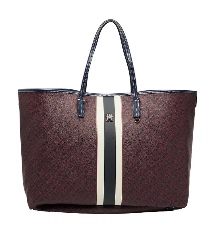 TOMMY HILFIGER eversible Shopper Bag + Pouch MONOPLAY LE MAXI TB199 - Runner