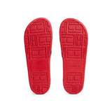 Tommy Hilfiger FLAG Pool Slides - RED SLM9 - Runner