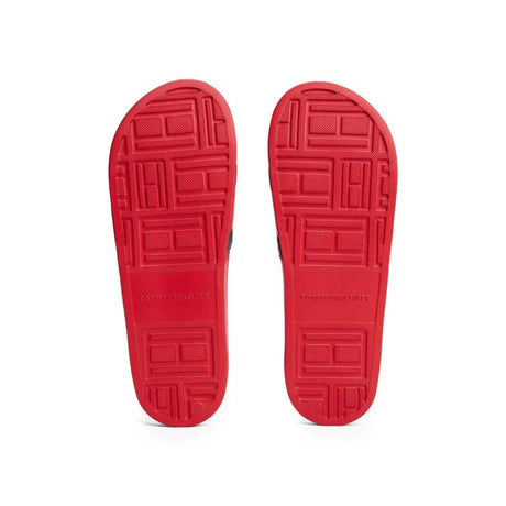 Tommy Hilfiger FLAG Pool Slides - RED SLM9 - Runner