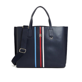 TOMMY HILFIGER ICONIC LOGO SHOULDERBAG - Navy - TB5 - Runner