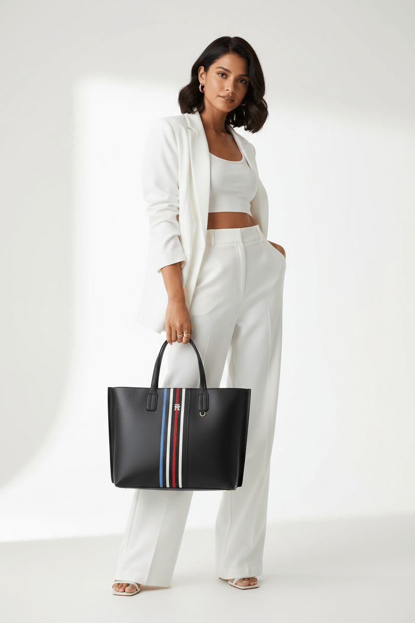 TOMMY HILFIGER Iconic Satchel Corp-Shoulderbag-Navy-TB48 - Runner