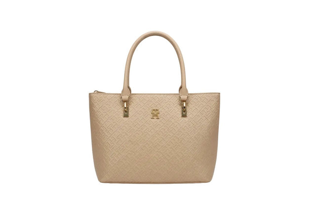 TOMMY HILFIGER Iconic TH Monogram Embossed Tote TB203 - Runner