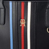Tommy Hilfiger Iconic Tommy Satchel Corp - Shoulderbag - Navy - TB48 - Runner
