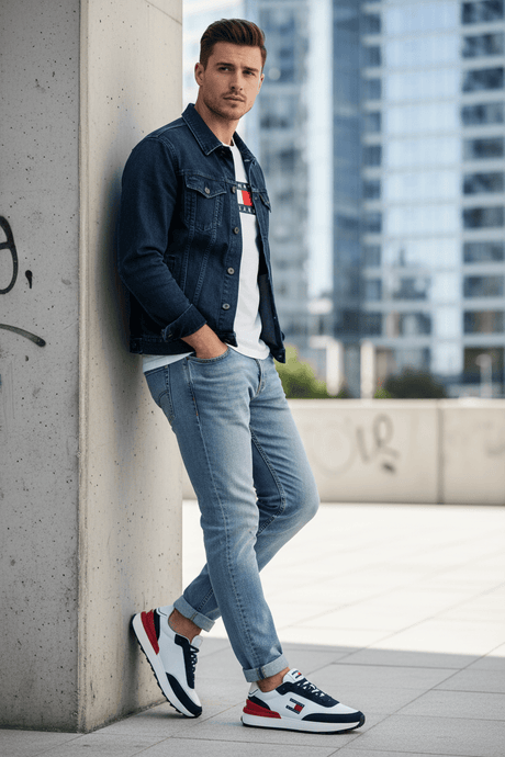 Tommy Hilfiger Jeans TJM Technical Runner Sneakers TOM104 - Runner