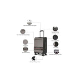 Tommy Hilfiger Lewiston 3 Piece Soft Luggage Set TB68 - Runner