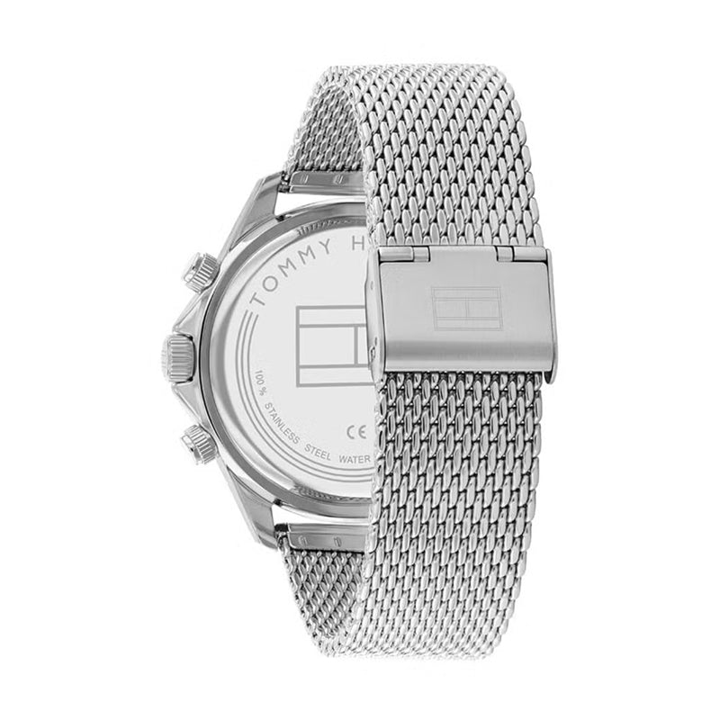 Tommy Hilfiger Men's Blue Dial Stainless Steel Watch - 1792018 TTM24 - Runner