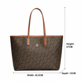 Tommy Hilfiger Monoplay Removable Laptop Pouch - Handbag - Brown - TB31 - Runner