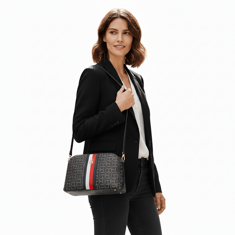 TOMMY HILFIGER Poppy Corp Backpack - GREY - TB23 - Runner