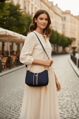 TOMMY HILFIGER Poppy Shoulder Bag Corp -NAVY- TB54 - Runner