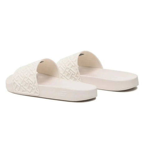 TOMMY HILFIGER Slides Th Monogram Pool Slide FW0FW06987 - WHT SLW71 - Runner