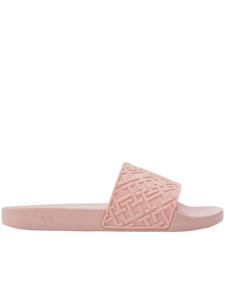 TOMMY HILFIGER Slides Th Monogram Pool Slide SLW75 - Runner