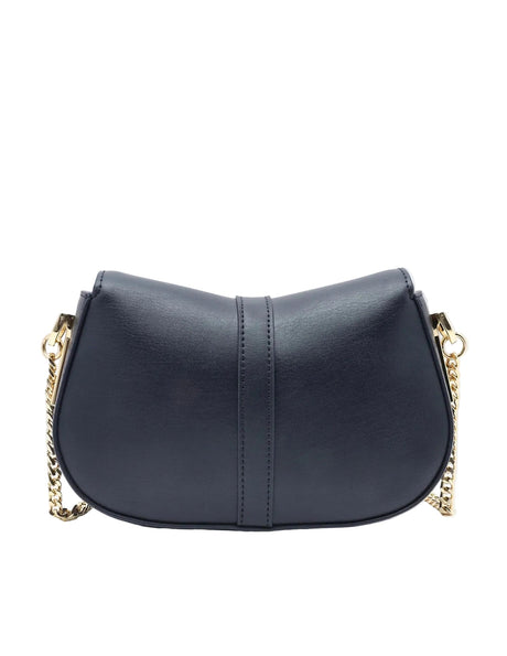 TOMMY HILFIGER Solid Blue Pu Sling Bag TB185 - Runner