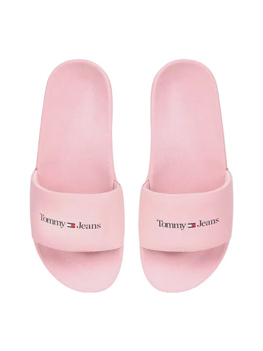 TOMMY HILFIGER Women Printed Rubber Sliders SLW86 - Runner