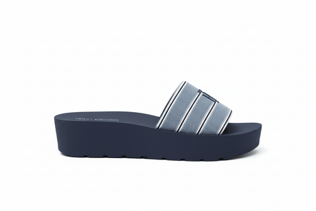 TOMMY HILFIGER Women’s Slide Sandals – Stylish and Comfortable Platform SLW90 - Runner