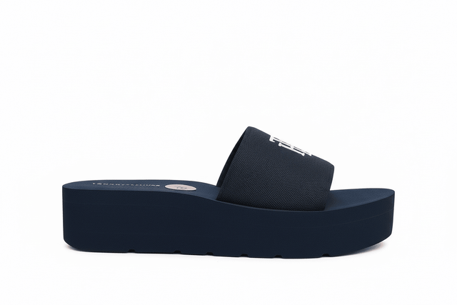 TOMMY HILFIGER Women’s Slide Sandals – Stylish and Comfortable Platform SLW97 - Runner