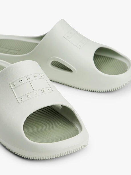 TOMMY JEANS Cutout Embossed Pool Slides SLM19 - Runner