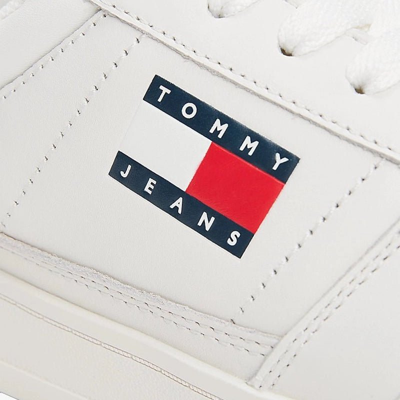 Tonal Logo Leather Cupsole Trainers TOM148 - Runner