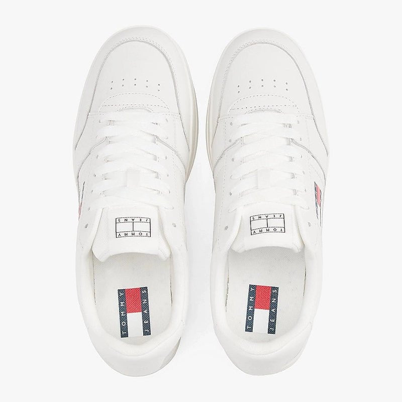 Tonal Logo Leather Cupsole Trainers TOM148 - Runner