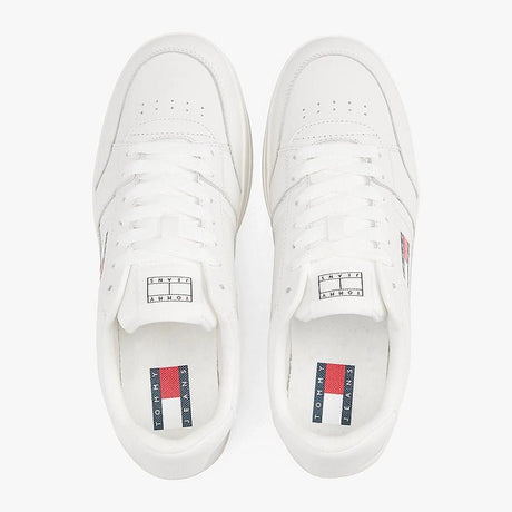 Tonal Logo Leather Cupsole Trainers TOM148 - Runner