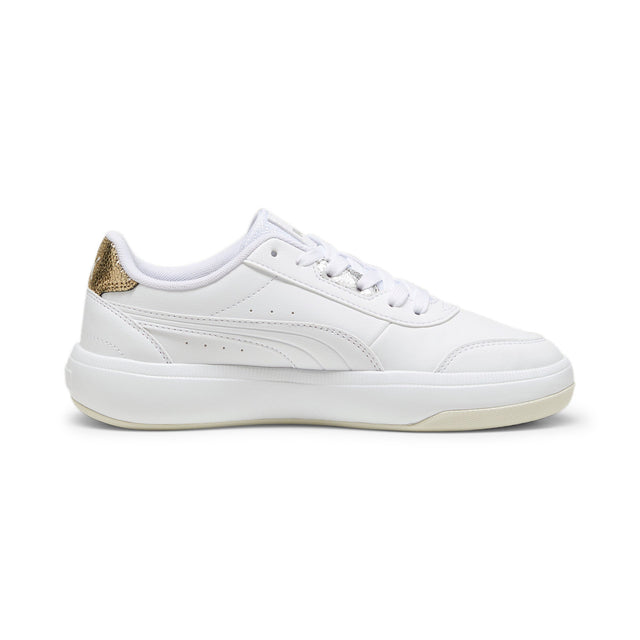 TORI METALLIC SHINE PUMA WHITE - PUMA GOLD - Runner