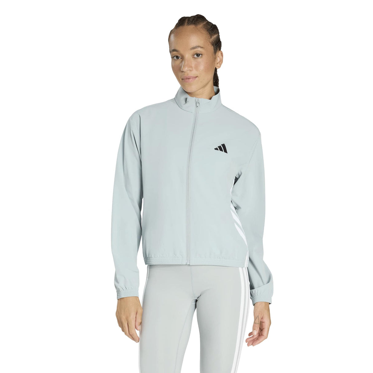 Train Essentials 3 - Stripes Woven Warm - Up Jacket - Runner