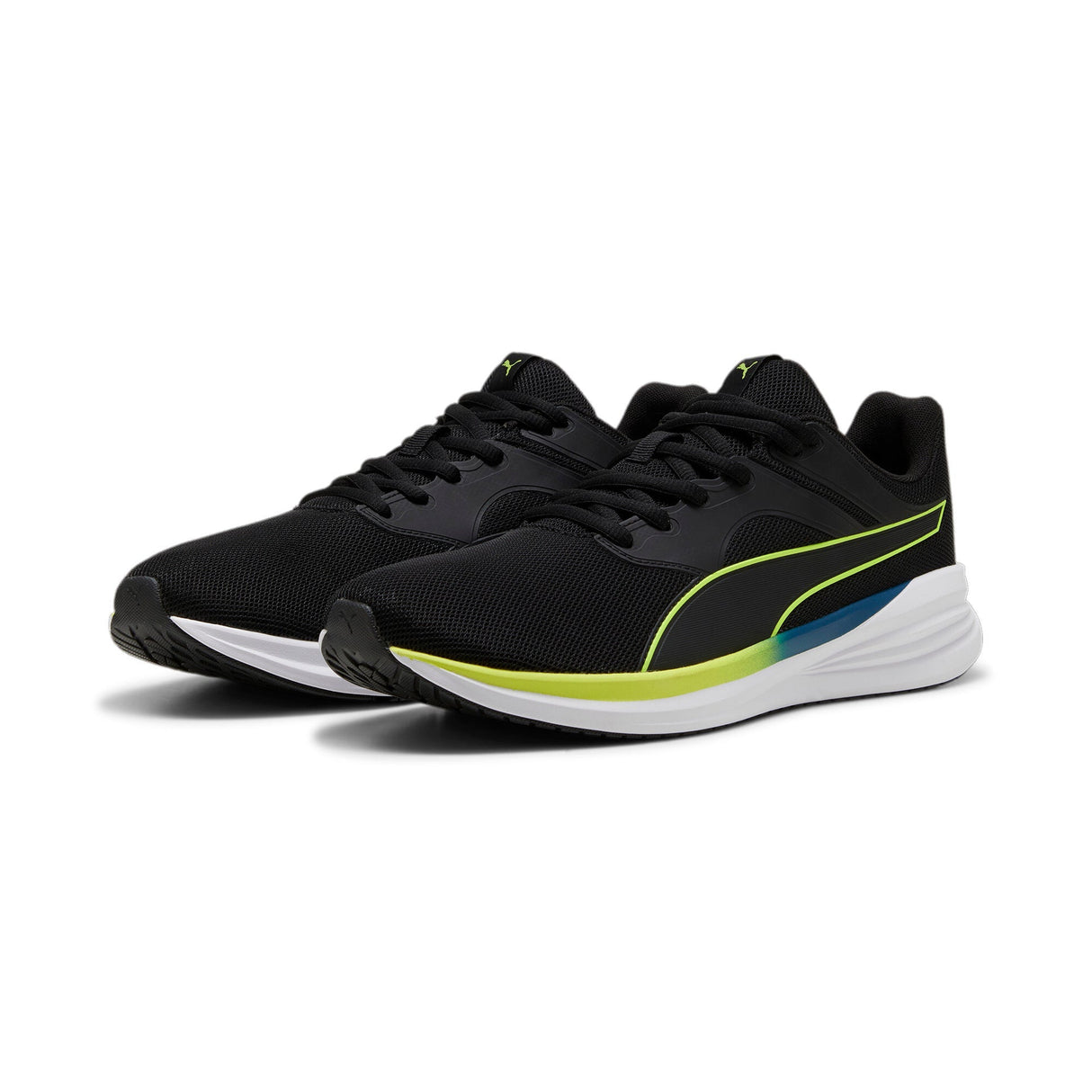 TRANSPORT PUMA BLACK - LIME POW - OCEAN TROP - Runner