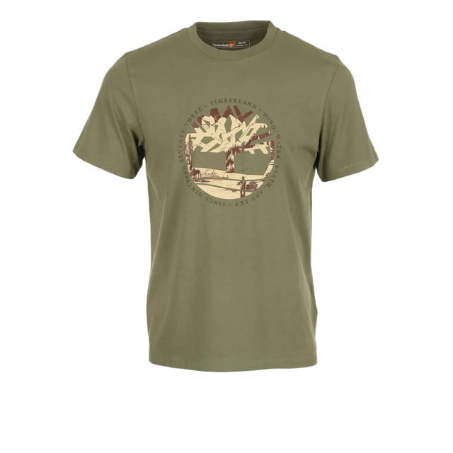 Tree Logo Lake House Graphic Tee - Runner