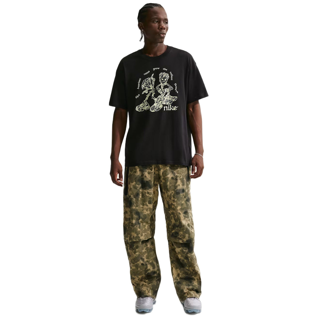 U Nsw Tee Lse Tall Flowers - Runner