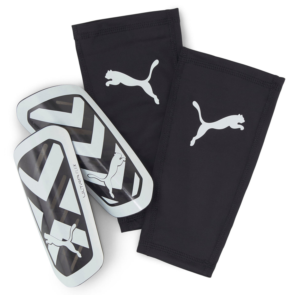 ULTRA Flex Sleeve Football Shin Guards - Runner