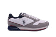 U.S. Polo Assn. NOBIL3 White Grey POM7 - Runner