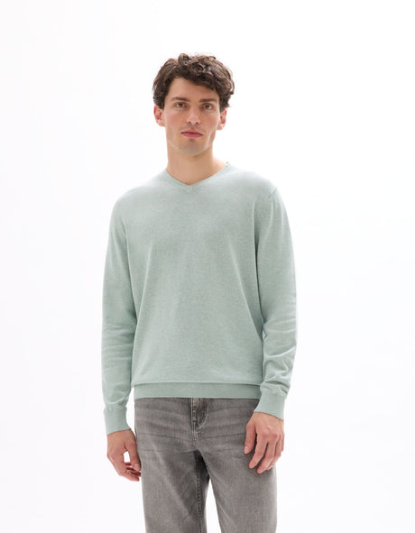 V - Neck Sweater - Runner